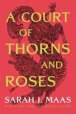 Omslag till boken A Court of Thorns and Roses av Sarah J. Maas