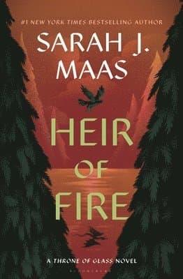 Omslag till boken Heir of Fire av Sarah J. Maas
