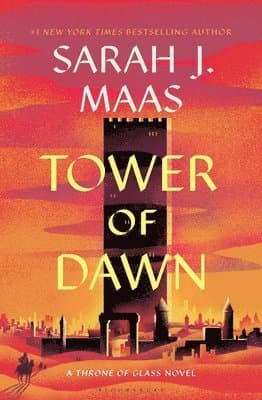 Omslag till boken Tower of Dawn av Sarah J. Maas