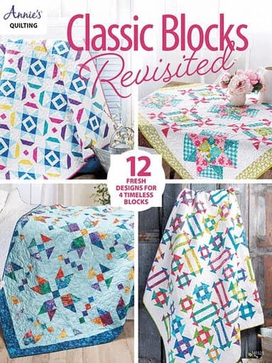Omslag till boken Classic Blocks Revisited av Annie's Quilting