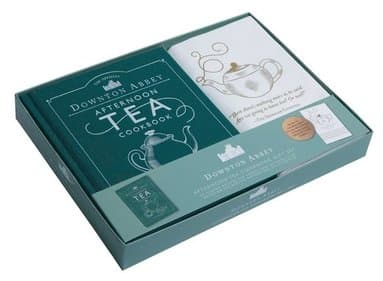 Official Downton Abbey Afternoon Tea Cookbook Gift Set [book + tea towel]