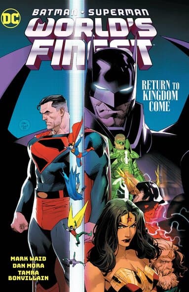 Omslag till boken Batman/Superman: World's Finest Vol. 4: Return to Kingdom Come av Mark Waid