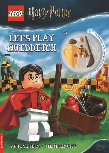 LEGO® Harry PotterTM: Let's Play Quidditch Activity Book (with Cedric Diggory minifigure)