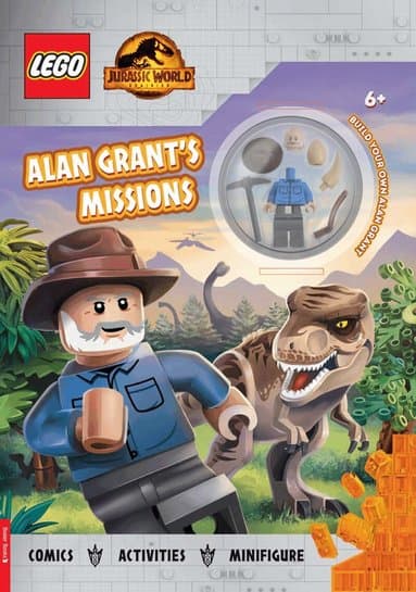 LEGO¿ Jurassic World?: Alan Grant's Missions: Activity Book with Alan Grant minifigure