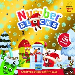 Numberblocks Christmas Sticker Activity Book