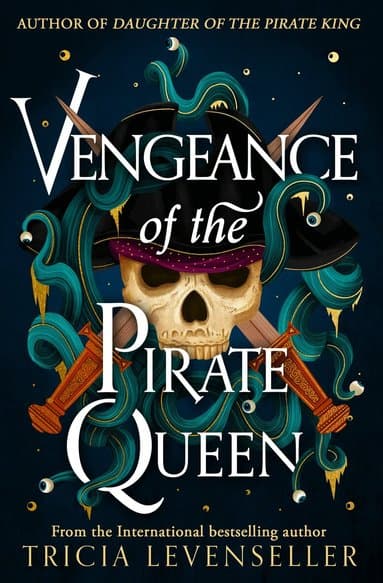 Omslag till boken Vengeance of the Pirate Queen av Tricia Levenseller