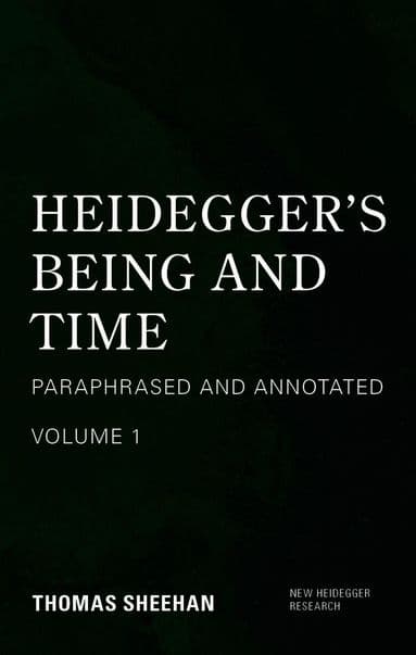 Heidegger's Being and Time