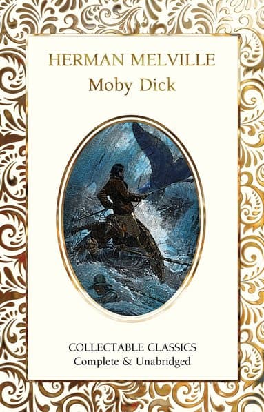 Omslag till boken Moby Dick av Herman Melville