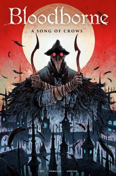 Omslag till boken Bloodborne: A Song of Crows av Ales Kot