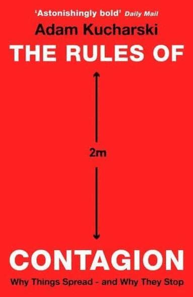 Omslag till boken Rules of Contagion av Adam Kucharski
