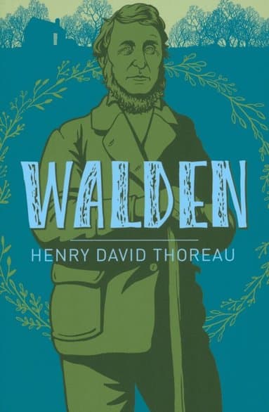 Omslag till boken Walden av Henry David Thoreau