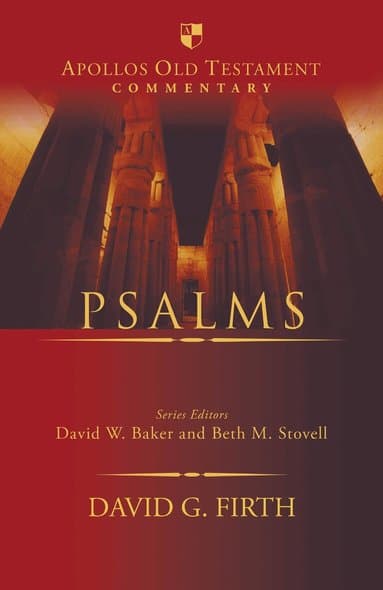 Omslag till boken Psalms av David G Firth
