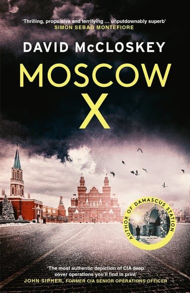 Omslag till boken Moscow X av David McCloskey