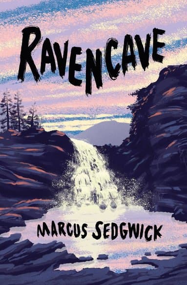 Omslag till boken Ravencave av Marcus Sedgwick