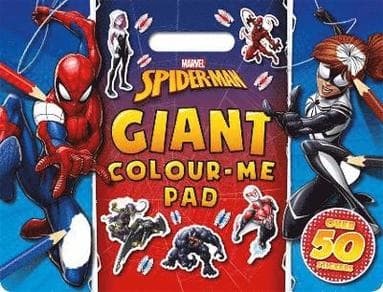 Marvel Spider-Man: Giant Colour-Me Pad