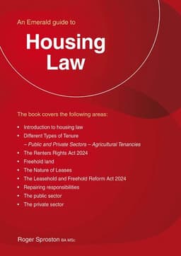 Emerald Guide to Housing Law