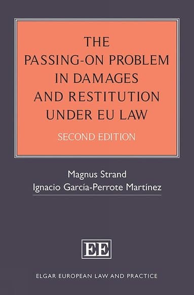Passing-On Problem in Damages and Restitution under EU Law