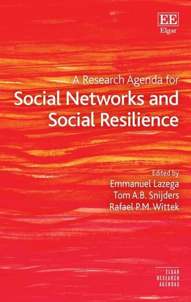 Research Agenda for Social Networks and Social Resilience