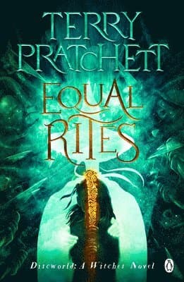 Omslag till boken Equal Rites av Terry Pratchett