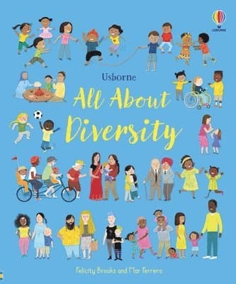 Omslag till boken All about Diversity av Felicity Brooks