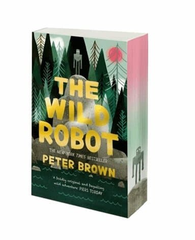 Omslag till boken Wild Robot av Peter Brown