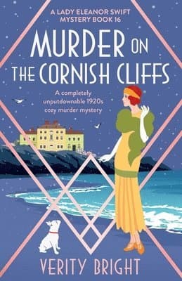 Omslag till boken Murder on the Cornish Cliffs av Verity Bright