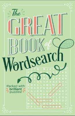 Omslag till boken Great Book of Wordsearch av Eric Saunders