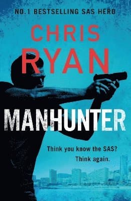 Omslag till boken Manhunter av Chris Ryan