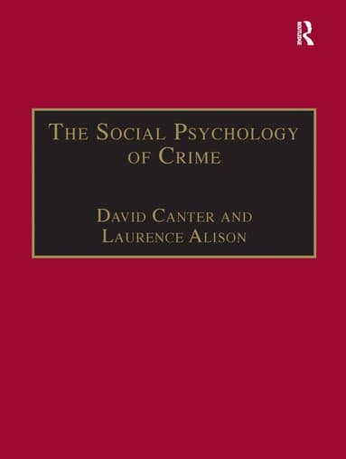 Social Psychology of Crime