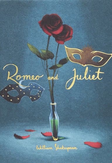 Omslag till boken Romeo and Juliet av William Shakespeare