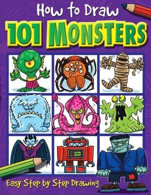 How to Draw 101 Monsters