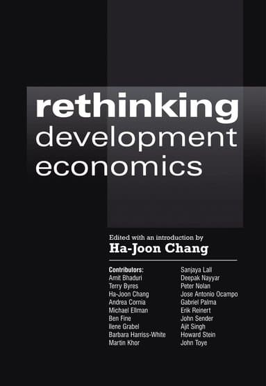 Rethinking Development Economics