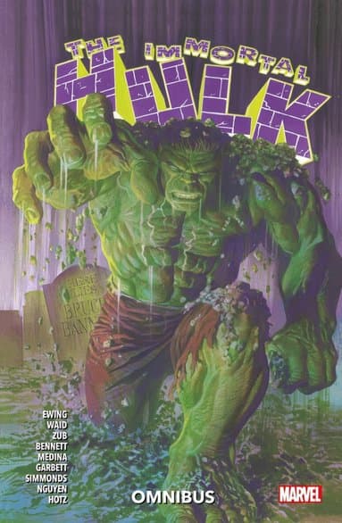 Omslag till boken Immortal Hulk Omnibus av Al Ewing