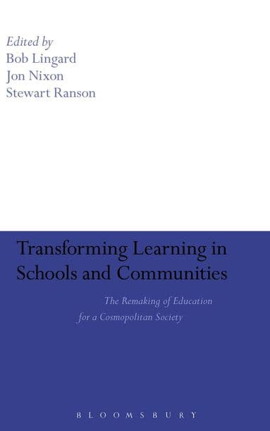Transforming Learning in Schools and Communities