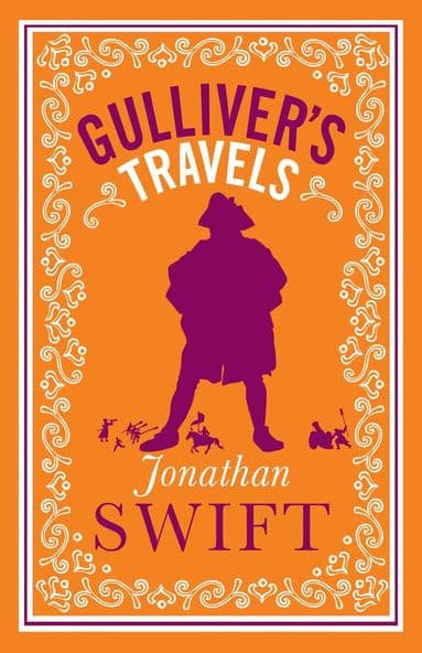 Omslag till boken Gulliver's Travels av Jonathan Swift