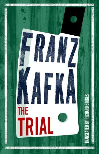 Omslag till boken Trial av Franz Kafka