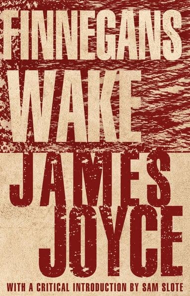 Omslag till boken Finnegans Wake av James Joyce
