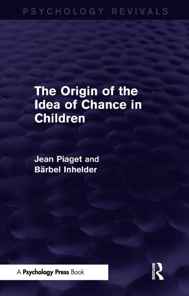 Origin of the Idea of Chance in Children