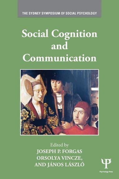 Social Cognition and Communication