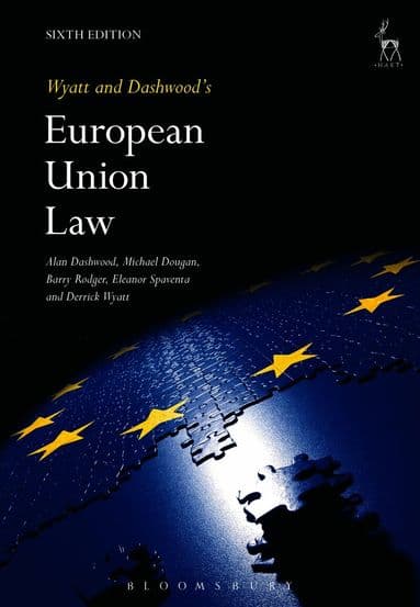 Wyatt and Dashwood's European Union Law