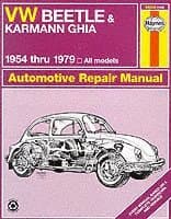 Volkswagen VW Beetle & Karmann Ghia (1954-1979) Haynes Repair Manual (USA)