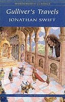 Omslag till boken Gulliver's Travels av Jonathan Swift
