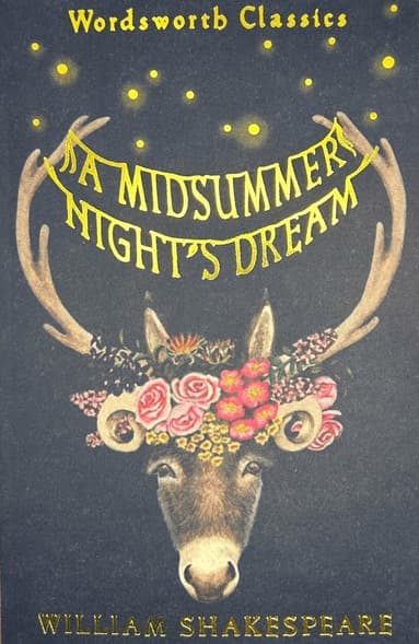 Omslag till boken Midsummer Night's Dream av William Shakespeare