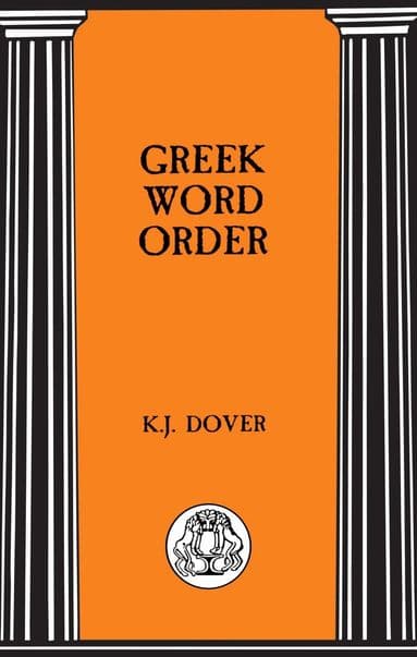 Greek Word Order