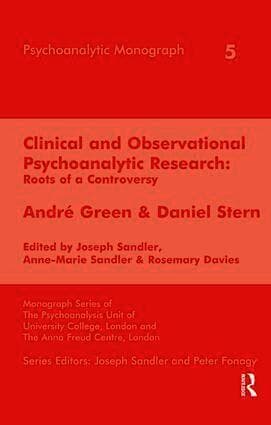 Clinical and Observational Psychoanalytic Research