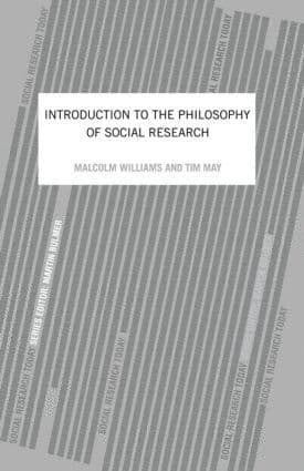 Introduction To The Philosophy Of Social Research