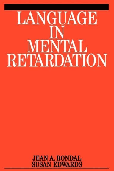 Language in Mental Retardation