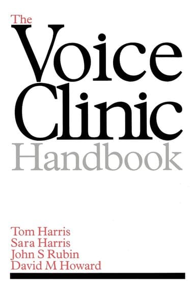 Voice Clinic Handbook