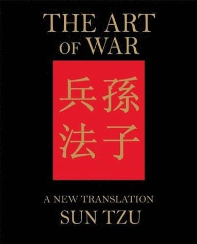 Omslag till boken Art of War av Sun Tzu