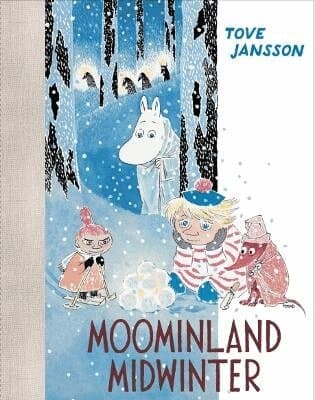 Omslag till boken Moominland Midwinter av Tove Jansson